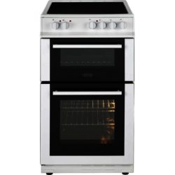 Belling FS50EDOC 50cm Double Oven Electric Ceramic Cooker in White